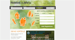 Desktop Screenshot of familie-in-mv.de